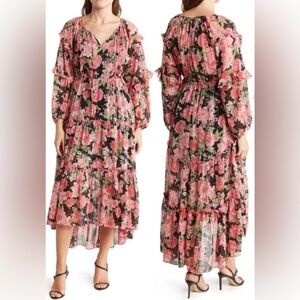 Melloday Floral Maxi Dress